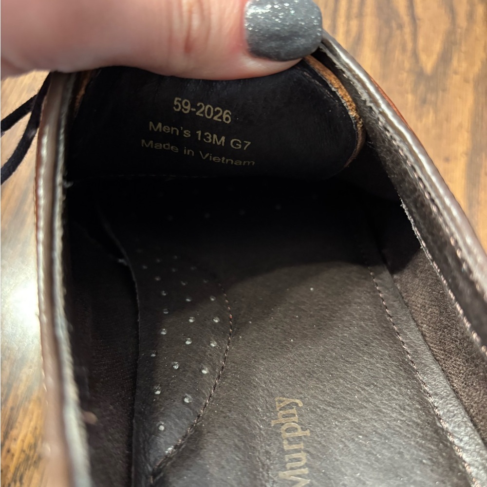 Johnston and Murphy men’s dress shoe 13 - Picture 10 of 11